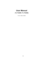 LG Electronics TL1T22NR User manual