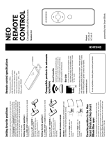 NEO SMART BLINDS RC-206-W User manual