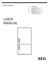 RCB 36D5MB Fridge Freezer User manual