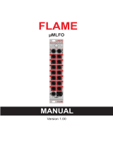 Flame µMLFO MIDI Clock User manual
