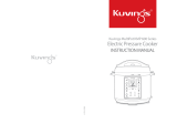 Kuvings KMP 600 User manual