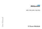 Millenium MPS-750X User manual