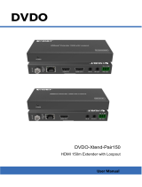 DVDO Xtend-Pair150 User manual