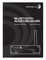 Dayton Audio BTR01 User manual