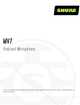 Shure MV7 Podcast Microphone User manual