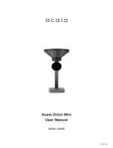 acaia AO203 User manual