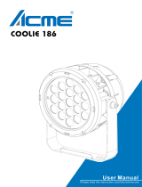 ACME COOLIE 186 User manual