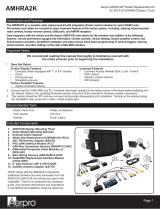 Aerpro AMHRA2K Radio Replacement Kit User manual