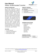 Powercast TX91503 User manual