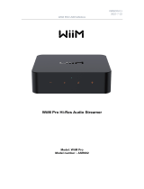 WIIM ro ASR002 Hi-Res Audio Streamer User manual