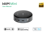 Hi-Res Audio HI-RES AUDIO ‎WiiM Mini Airplay 2 Music Streamer User manual