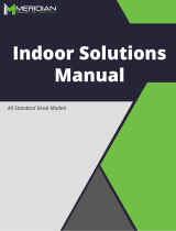 Meridian All Standard Kiosk Models User manual