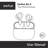 EarFun Air 2 True Wireless Earbuds User manual