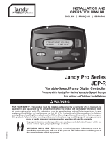 Jandy JEP-R User manual