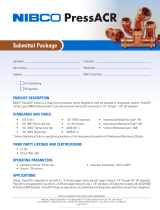 NIBCO PressACR User manual