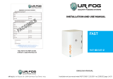 URFOG FU200M3 User manual