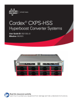 Alpha Cordex CXPS-HSS User manual