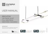 Canopia by Palram BRIGHTON LED Grow Light Full Spectrum User manual