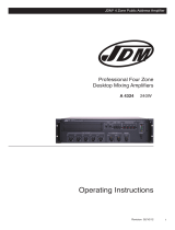 JDM A 4324 240W User manual