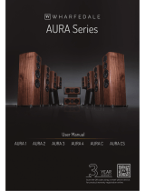 Wharfedale AURA Series Stereo Speakers System User manual