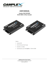 Camplex CMX-FMCH001 User manual