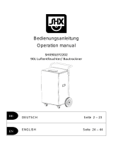 SHX 0LEF2202 Air Dehumidifier User manual