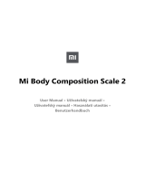Xiaomi Mi Body Composition Scale 2 User manual