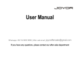 Joyor A3 User manual