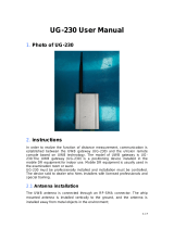Woxu Wireless UG-230 UWB Gateway User manual
