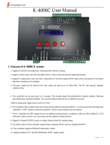 LED LIGHTING HUT K-4000C User manual
