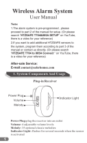 HTZSAFE HB-T704 User manual