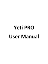 Blue YETI PRO User manual