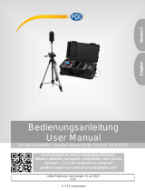 PCE instruments PCE-4XX-EKIT User manual