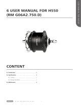 BAFANG H550 User manual