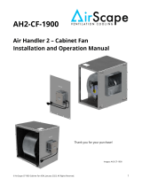 AirScape AH2-CF-1900 User manual