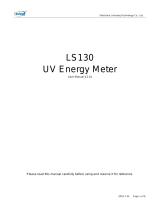Linshang LS130 UV Energy Meter User manual