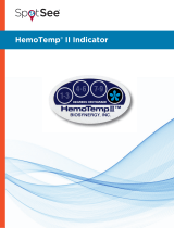 SpotSee HemoTemp II User manual