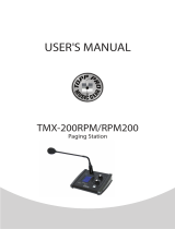 TOPP PRO TMX-200RPM User manual