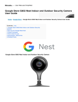 Google Nest G953 User manual
