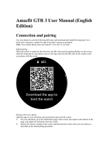 Amazfit GTR 3 User manual