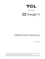 TCL P745 Series User manual