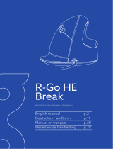 R-Go r-go RGOHELELA Ergonomic Mouse USB User manual