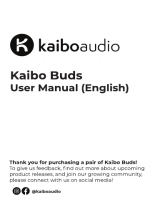 KaiboAudio KAIBO BUDS User manual