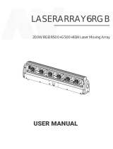 Sistema LASERARRAY6RGB User manual