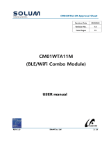 SoluM CM01WTA11M User manual
