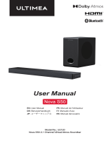 ULTIMEANova S50 2.1 Channel Virtual Atoms Soundbar