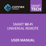 Connex CC-H1000 SMART Wi-Fi UNIVERSAL REMOTE User manual