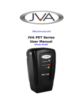 JVA PET500 User manual