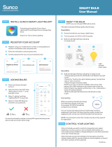 SUNCO BR30 Alexa Smart Flood Light Bulb User manual