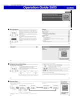 Casio A100WE Operating instructions